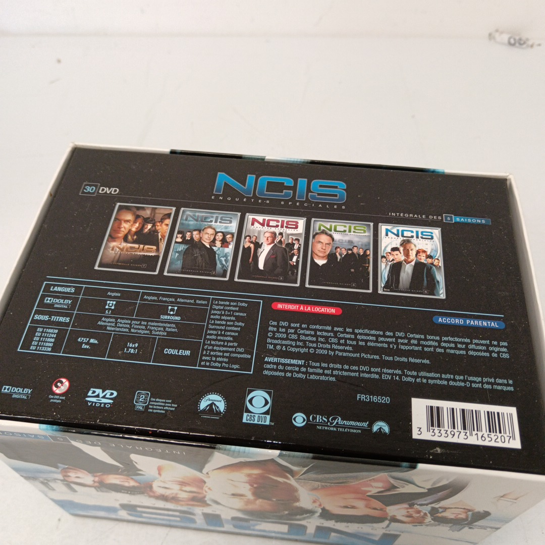 Coffret intégral des Saisons 1 à 5 NCIS Très bon état - Vue 3 - 
